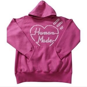 Human Made Unisex Hoodie Sweatshirts  sz L Streetwear Japan Grungecore Old Money